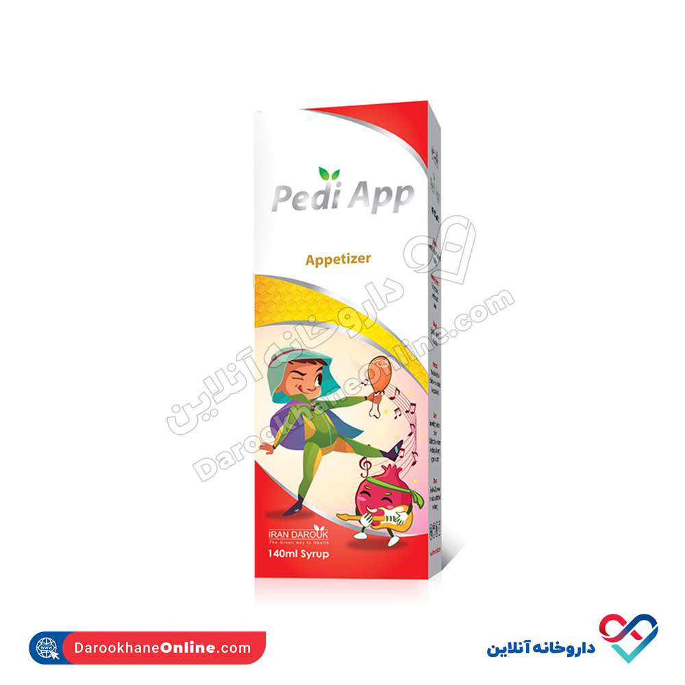 iran-darouk-pedi-app-syrup1.jpg شربت پدی اَپ ایران داروک 140 میلی - Image 1